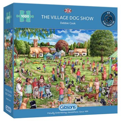 Gibsons The Village Dog Show 1000-piece Puzzle